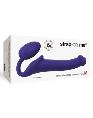 Безремневой страпон Strap-On-Me Violet M, полностью регулируемый, диаметр 3,3см SO2707 фото