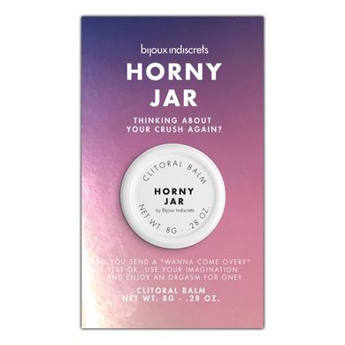 Бальзам для клитора Bijoux Indiscrets Horny Jar (Дрожи от удовольствия), разогревающий SO2915 фото