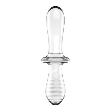 Скляний дилдо Satisfyer Double Crystal (Transparent) SO8784 фото