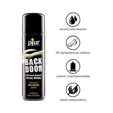 Анальная смазка pjur backdoor anal Relaxing jojoba silicone 250 мл на силиконовой основе с жожоба PJ11300 фото