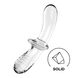 Скляний дилдо Satisfyer Double Crystal (Transparent) SO8784 фото 1