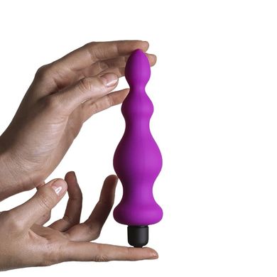 Анальная пробка с вибрацией Adrien Lastic Bullet Amuse Purple, макс. диаметр 3,9см AD20293 фото