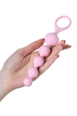 Набір анальних бус Satisfyer Beads Colored, силікон , макс. діаметр 3,3 см і 3,5 см SO2739 фото