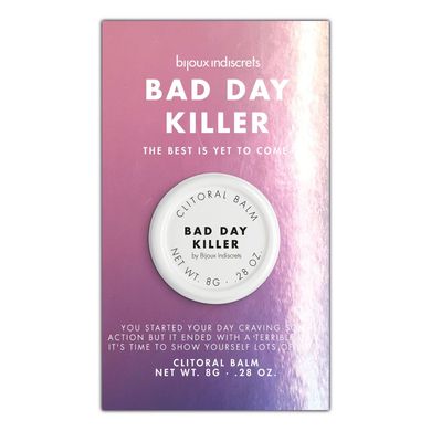 Бальзам для клитора Bijoux Indiscrets Bad Day Killer (Наслаждайся каждым днем), разогревающий SO2917 фото