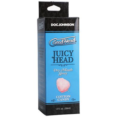 Увлажняющий оральный спрей Doc Johnson GoodHead – Juicy Head Dry Mouth Spray – Cotton Candy 59мл SO6070 фото