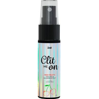 Возбуждающий спрей для клитора Intt Clit Me On Red Fruits Warming Effect 12 мл, согревающий эффект SO8393 фото