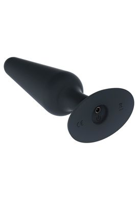 Анальная пробка с вибрацией Dorcel Best Vibe Plug M, макс. диаметр 4,1см, soft-touch силикон SO2139 фото