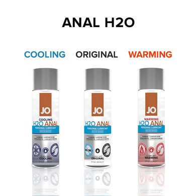 Анальная смазка System JO ANAL H2O - ORIGINAL (240 мл) на водной основе, растительный глицерин SO1694 фото