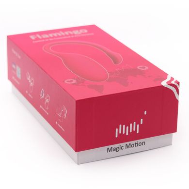 Смарт-виброяйцо Magic Motion Flamingo со стимулятором клитора, 3 вида упражнений Кегеля SO2686 фото