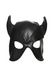 Маска Master Series Dungeon Demon Bondage Mask with Horns - Black SO8800 фото 2