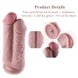 Двойной дилдо для секс-машин Hismith 8.5” Two Cocks One Hole Silicone Dildo SO6206 фото 2