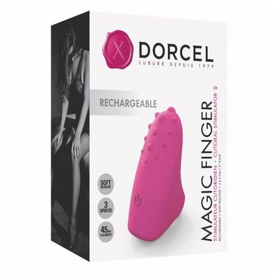 Вибратор на палец Dorcel MAGIC FINGER Rose перезаряжаемый, 3 режима работы SO5071 фото