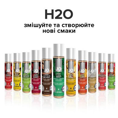 Смазка на водной основе System JO H2O — Cool Mint (120 мл) без сахара, растительный глицерин SO1775 фото