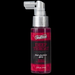 Спрей для минета Doc Johnson GoodHead DeepThroat Spray – Wild Cherry 59 мл для глубокого минета SO2800 фото