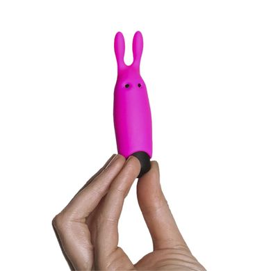 Віброкуля Adrien Lastic Pocket Vibe Rabbit Pink зі стимулювальними вушками AD33421 фото