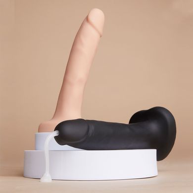 Кончающий фаллоимитатор Strap-On-Me SQUIRTING CUM DILDO REALISTIC Black L SO9015 фото