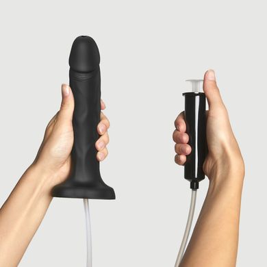 Кончающий фаллоимитатор Strap-On-Me SQUIRTING CUM DILDO REALISTIC Black L SO9015 фото