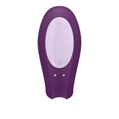 Смарт-вібратор для пар Satisfyer Double Joy Violet із широким кліторальним стимулятором SO3899 фото