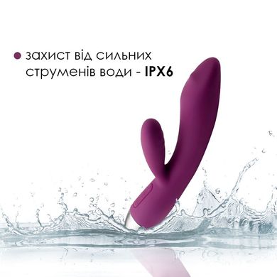 Вібратор-кролик із перлинною стимуляцією точки G Svakom Trysta Violet SO4839 фото