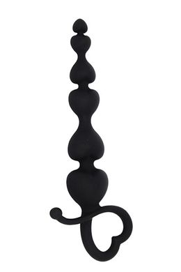 Анальные бусы MAI Attraction Toys №79 Black, длина 18см, диаметр 3,1см SO4637 фото