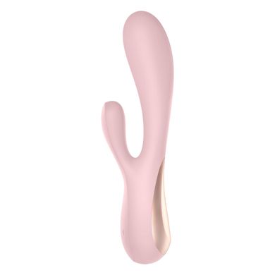 Смарт вібратор-кролик Satisfyer Mono Flex Mauve, 2 мотори, керування через інтернет SO3902 фото