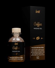 Масажний гель для інтимних зон Intt Coffee (30 мл) розігріваючий SO3508 фото