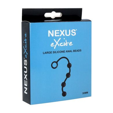 Анальні кульки Nexus Excite Large Anal Beads, силікон, макс. діаметр 3 см SO3843 фото