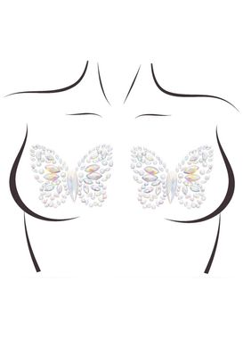 Пэстис из кристаллов Leg Avenue Chrysallis nipple sticker SO9177 фото