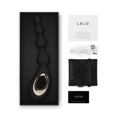 Анальний вібратор LELO Soraya Beads Black SO9531 фото