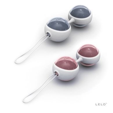 Набор вагинальных шариков LELO Beads, диаметр 3,5 см, изменяемая нагрузка, 2х28 и 2х37 г SO8082 фото