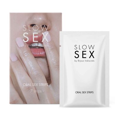 Полоски для орального секса Bijoux Indiscrets Slow Sex Oral sex strips SO5909 фото