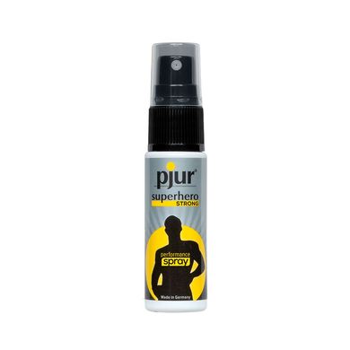 Пролонгирующий спрей pjur Superhero Strong Spray 20 ml, с экстрактом имбиря, впитывается в кожу PJ12920 фото