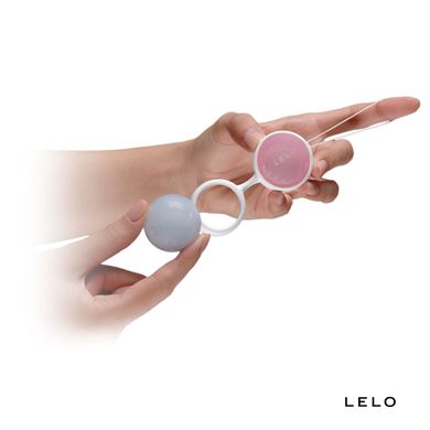 Набор вагинальных шариков LELO Beads Mini, диаметр 2,9 см, изменяемая нагрузка, 2х28 и 2х37 г SO8083 фото