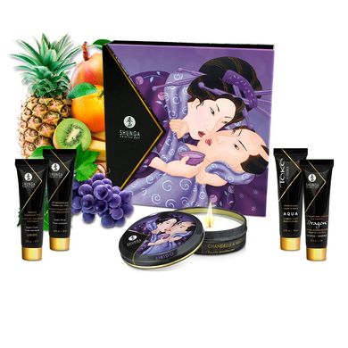 Подарочный набор Shunga Geishas Secrets – Exotic Fruits для шикарной ночи вдвоем SO7823 фото