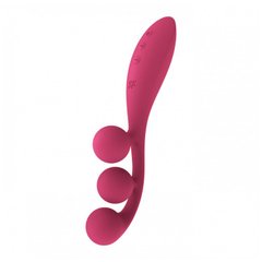 Универсальный вибратор Satisfyer Tri Ball 1, 3 мотора, гнется SO7785 фото