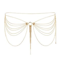 Цепочка на трусики или лиф Bijoux Indiscrets MAGNIFIQUE Waist Chain - Gold, украшение на тело SO2660 фото