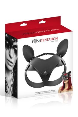 Маска кішки Fetish Tentation Adjustable Catwoman Diamond Mask SO4661 фото