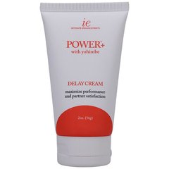 Потужний крем-пролонгатор Doc Johnson Power+with Yohimbe Delay Cream For Men, екстракт Йохимбе, 56 г SO4541 фото