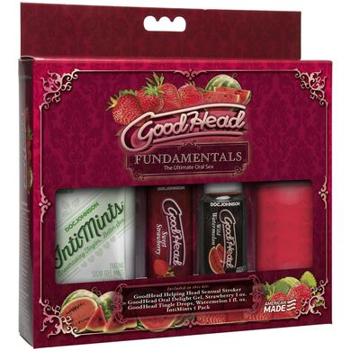 Набір для мінету Doc Johnson GoodHead Fundamentals Kit SO4542 фото