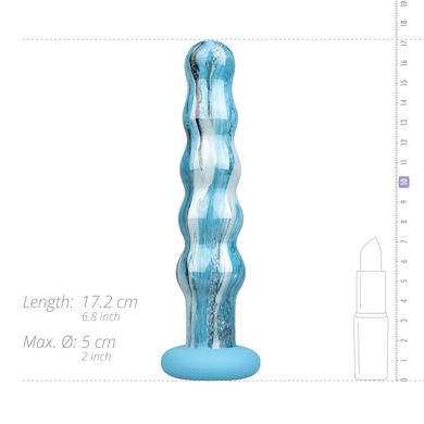 Стеклянный дилдо Gildo - Ocean Flow Glass Dildo SO8892 фото