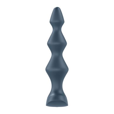 Анальный стимулятор-бусины с двумя моторами Satisfyer Lolli-Plug 1 Dark teal SO4924 фото