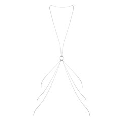 Ланцюжок для тіла Bijoux Indiscrets Magnifique 8 Body Chain — Silver SO5923 фото