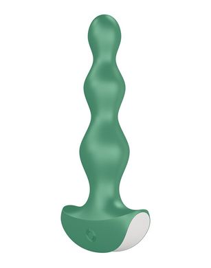 Анальний стимулятор-намистини з двома моторами Satisfyer Lolli-Plug 2 Green SO4926 фото