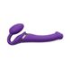 Безремінний страпон з вібрацією Strap-On-Me Vibrating Violet M, діаметр 3,3 см, пульт ДК, регульован SO3825 фото 7