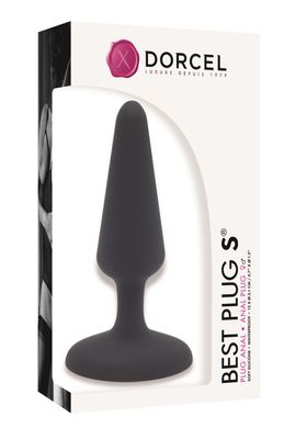 Анальная пробка Dorcel Best Plug S мягкий soft-touch силикон, макс. диаметр 3,1см SO2047 фото